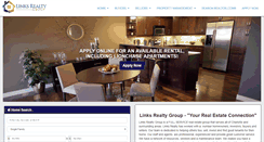 Desktop Screenshot of links-realtygroup.com